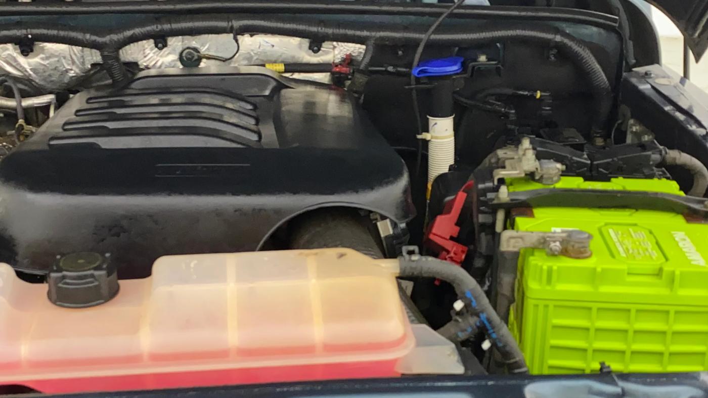 2022 Mahindra Thar LX D AT 4WD HT, Diesel, Automatic, 50,884 km, Engine View - Left