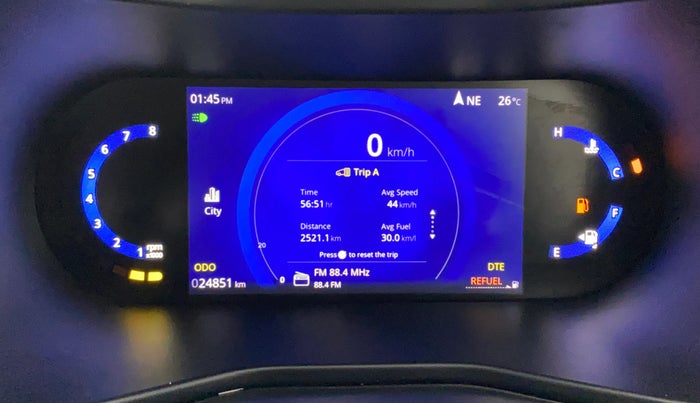 2024 Tata NEXON CREATIVE + 1.2 PETROL, Petrol, Manual, 24,851 km, Odometer Image
