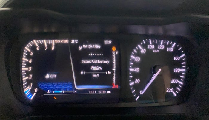 2023 Tata ALTROZ XZ Plus i-Turbo (S) Dark Edition, Petrol, Manual, 10,707 km, Odometer Image