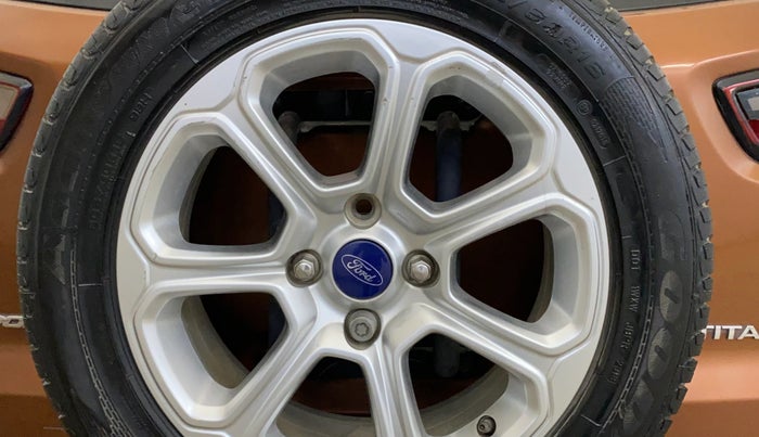 2018 Ford Ecosport TITANIUM 1.5L PETROL AT, Petrol, Automatic, 70,034 km, Spare Tyre