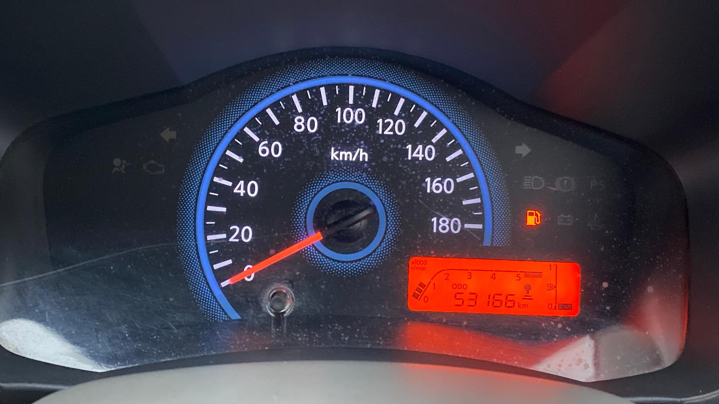 2017 Datsun Redi Go T (O), Petrol, Manual, 53,426 km, Odometer Image