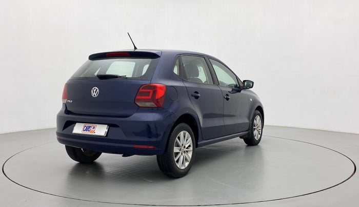 2014 Volkswagen Polo HIGHLINE1.2L, Petrol, Manual, 1,14,460 km, Right Back Diagonal