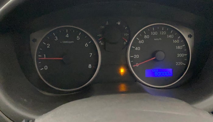 2013 Hyundai i20 ERA 1.2, CNG, Manual, 79,342 km, Odometer Image