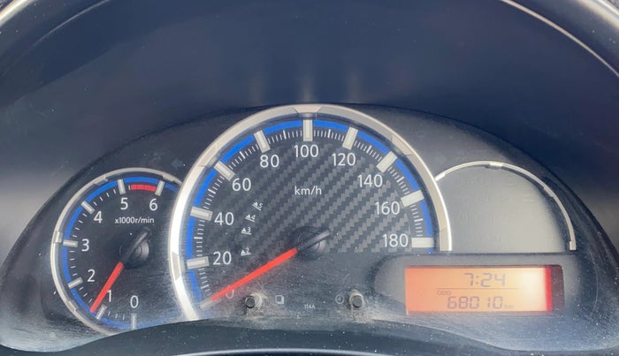 2020 Datsun Go Plus T(O), Petrol, Manual, 67,998 km, Odometer Image