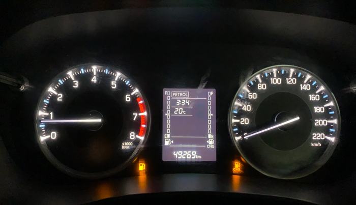 2024 Maruti FRONX SIGMA CNG 1.2 MT, CNG, Manual, 49,269 km, Odometer Image