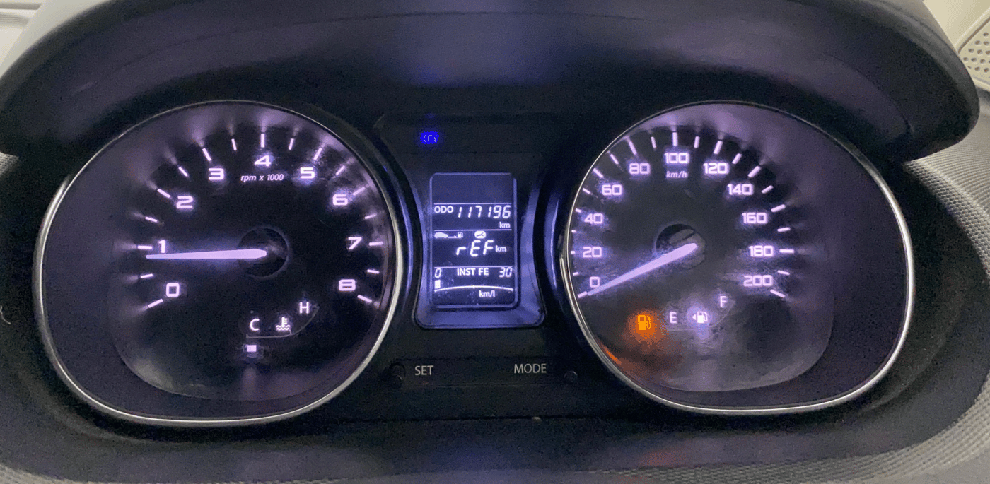2018 Tata Tiago XZ PETROL, Petrol, Manual, 1,17,170 km, Odometer Image