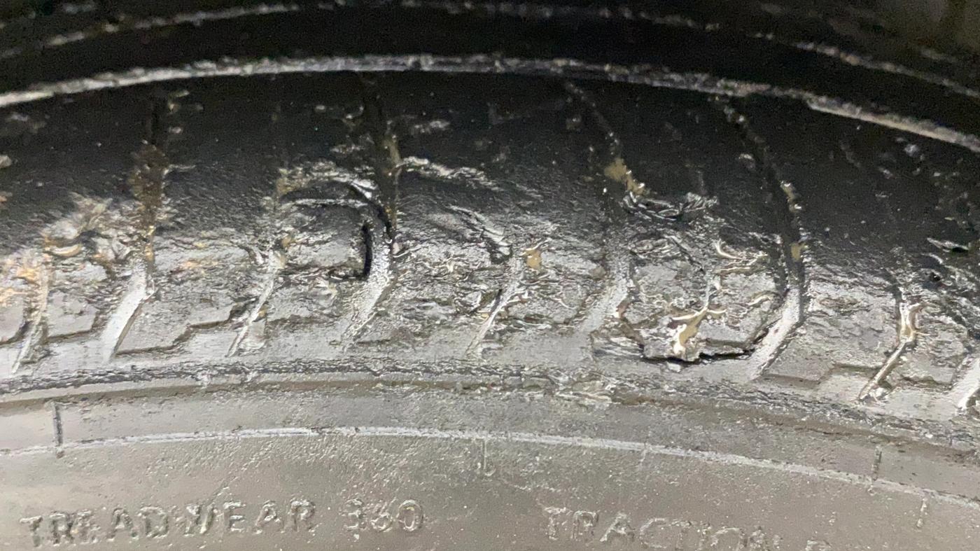 2021 Hyundai NEW I20 SPORTZ 1.2 AT, Petrol, Automatic, 91,120 km, Left Rear Tyre Tread