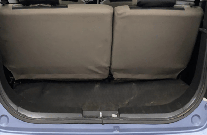 2015 Maruti Wagon R 1.0 VXI, Petrol, Manual, 51,019 km, Boot Inside