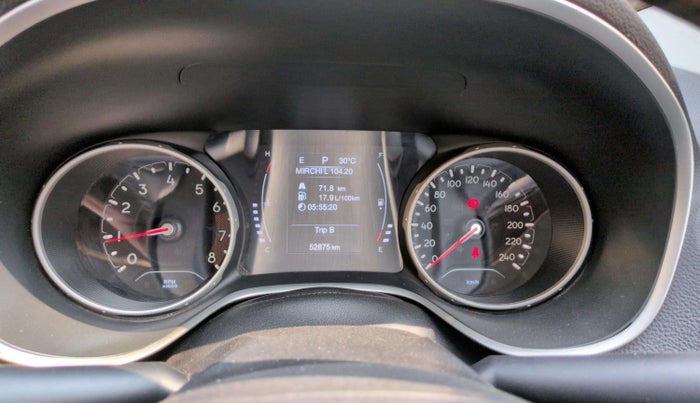 2018 Jeep Compass LIMITED 1.4 PETROL AT, Petrol, Automatic, 52,875 km, Odometer Image