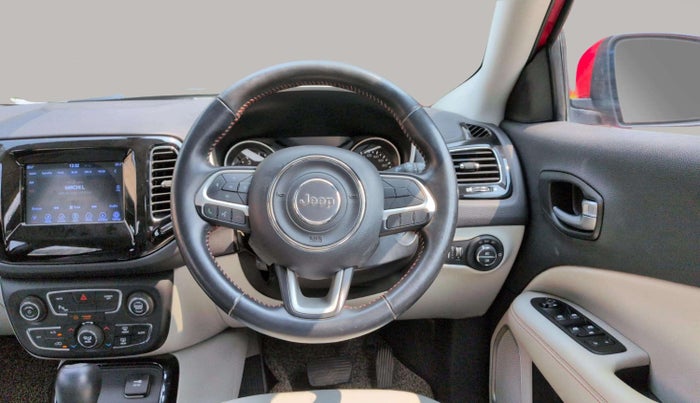 2018 Jeep Compass LIMITED 1.4 PETROL AT, Petrol, Automatic, 52,875 km, Steering Wheel Close Up