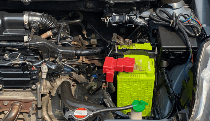 2018 Maruti Baleno DELTA PETROL 1.2, Petrol, Manual, 79,289 km, Engine View - Left