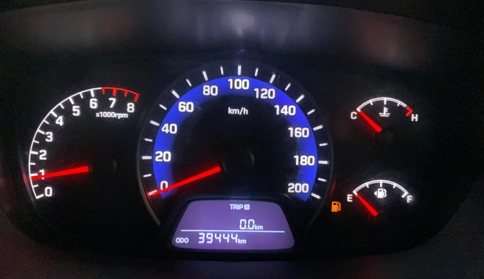 2014 Hyundai Xcent SX 1.2, Petrol, Manual, 39,438 km, Odometer Image