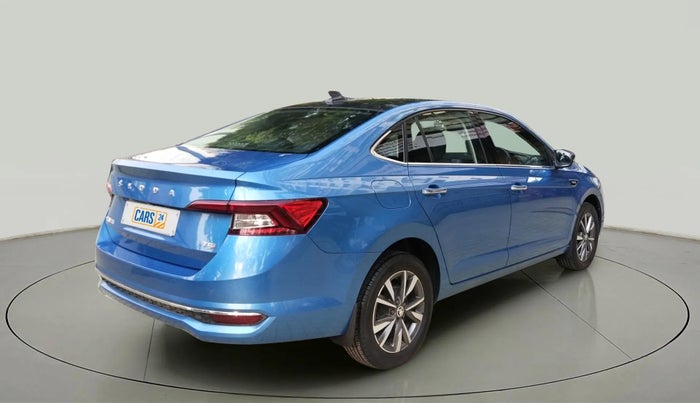 2022 Skoda SLAVIA STYLE 1.5L TSI DSG, Petrol, Automatic, 25,970 km, Right Back Diagonal