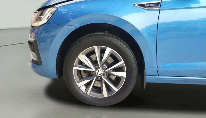 2022 Skoda SLAVIA STYLE 1.5L TSI DSG, Petrol, Automatic, 25,970 km, Left Front Wheel