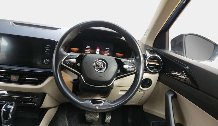 2022 Skoda SLAVIA STYLE 1.5L TSI DSG, Petrol, Automatic, 25,970 km, Steering Wheel Close Up