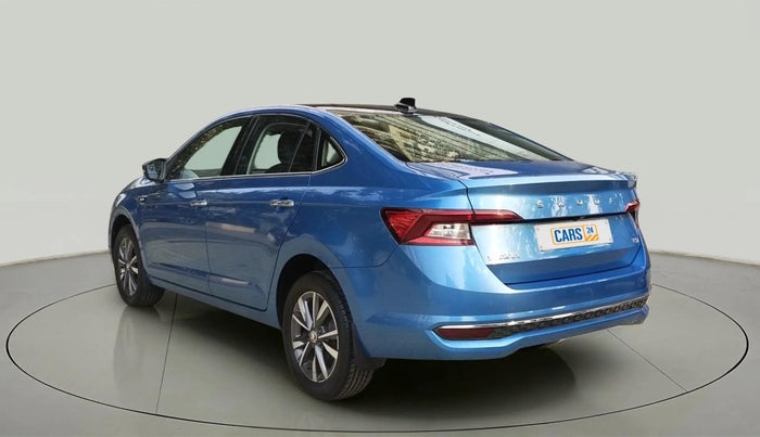 2022 Skoda SLAVIA STYLE 1.5L TSI DSG, Petrol, Automatic, 25,970 km, Left Back Diagonal