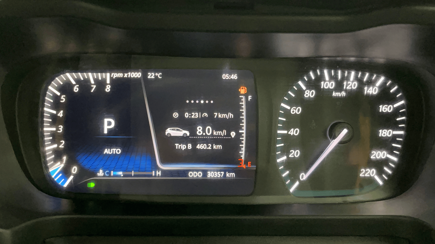 2022 Tata ALTROZ XZA PLUS DARK EDTION, Petrol, Automatic, 30,367 km, Odometer Image