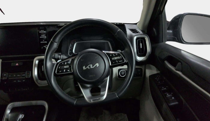 2023 KIA SONET HTX 1.5 AT, Diesel, Automatic, 27,794 km, Steering Wheel Close Up