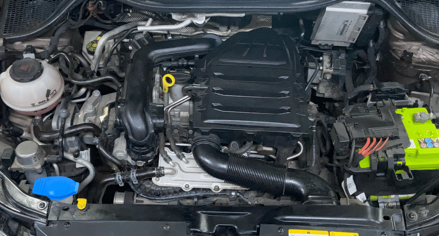 2020 Skoda Rapid ACTIVE 1.0 TSI AT, Petrol, Automatic, 30,267 km, Engine View