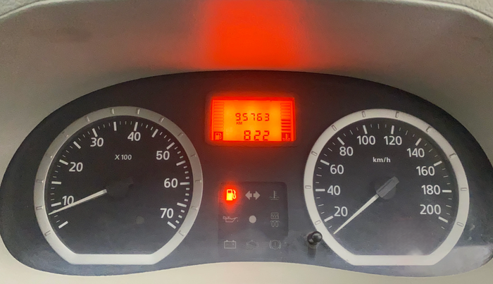 2013 Mahindra Verito 1.5 D6, Diesel, Manual, 95,734 km, Odometer Image