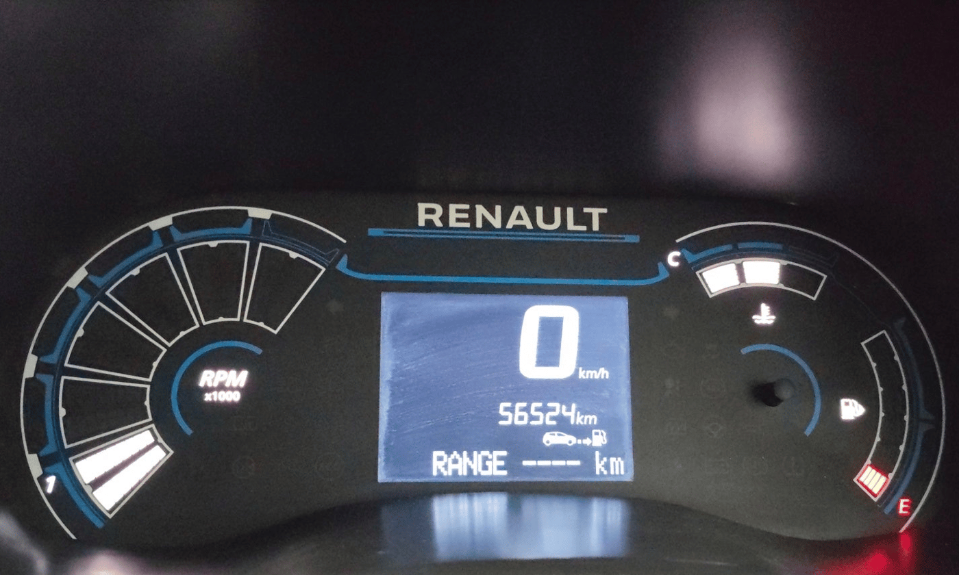 2019 Renault TRIBER RXZ, Petrol, Manual, 56,515 km, Odometer Image