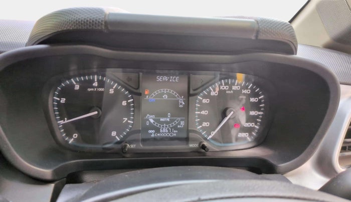 2022 Tata ALTROZ XM PLUS PETROL, Petrol, Manual, 68,671 km, Odometer Image