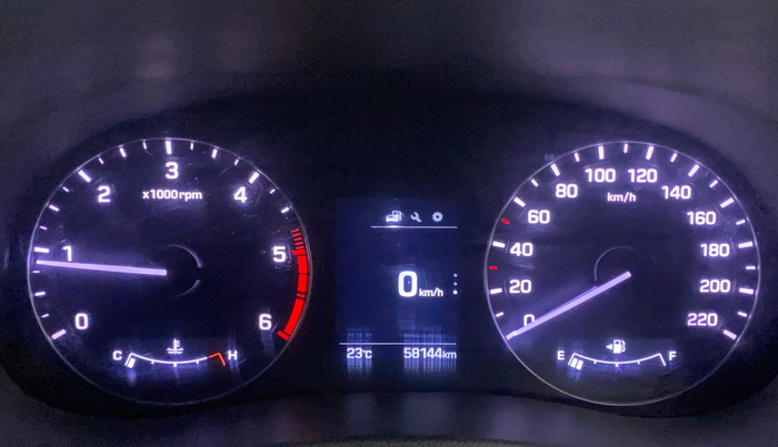 2017 Hyundai Creta SX (O) 1.6 DIESEL, Diesel, Manual, 58,139 km, Odometer Image