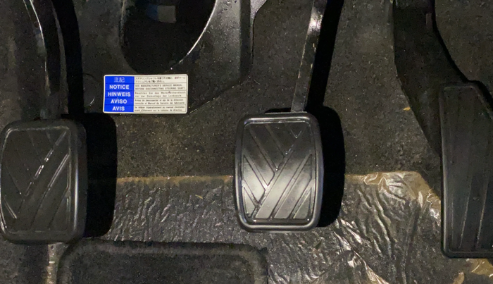 2017 Maruti IGNIS ALPHA 1.2, Petrol, Manual, 47,542 km, Pedals