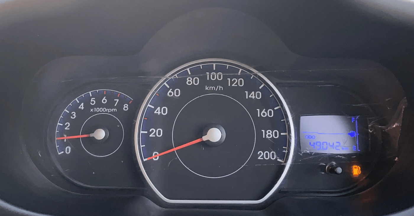 2013 Hyundai i10 MAGNA 1.1, Petrol, Manual, 49,099 km, Odometer Image