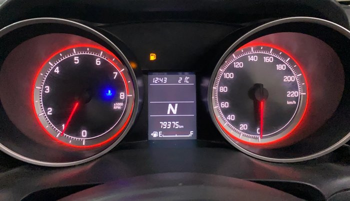2018 Maruti Swift VXI AMT, Petrol, Automatic, 79,375 km, Odometer Image