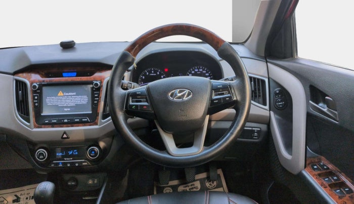 2016 Hyundai Creta SX PLUS 1.6 PETROL, Petrol, Manual, 59,831 km, Steering Wheel Close Up