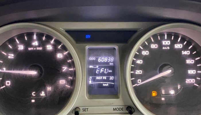 2017 Tata TIGOR XZ (O) PETROL, Petrol, Manual, 60,831 km, Odometer Image