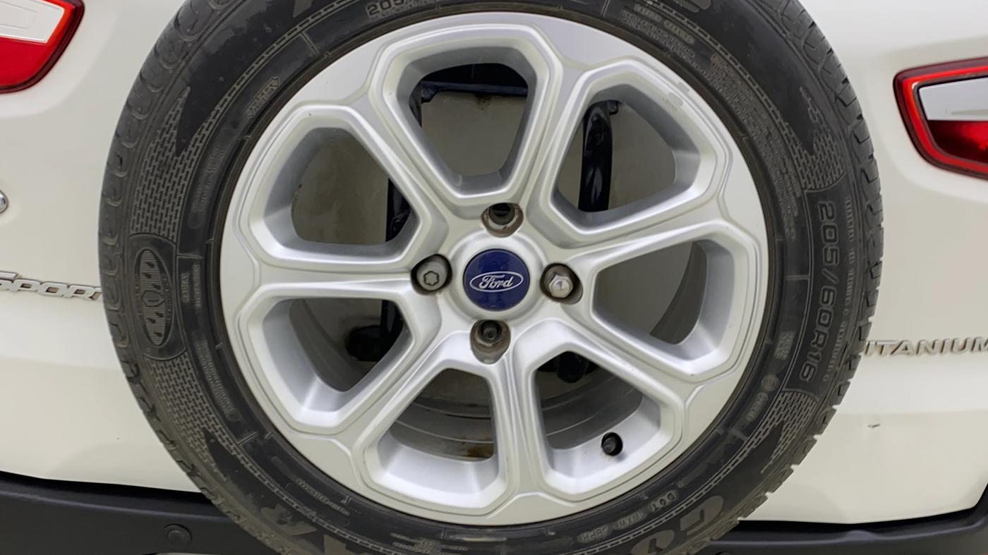 2018 Ford Ecosport TITANIUM + 1.5L PETROL AT, Petrol, Automatic, 96,521 km, Spare Tyre