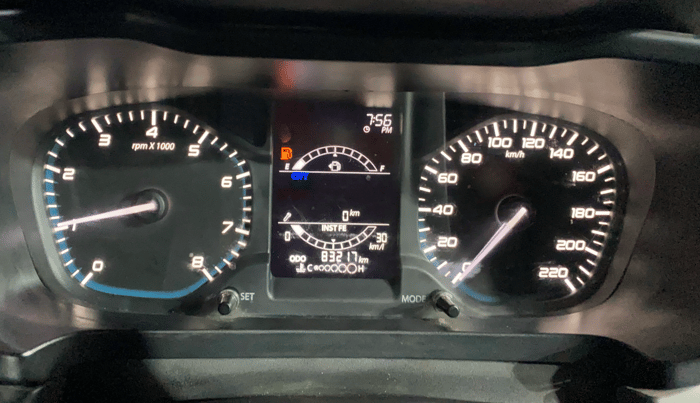 2023 Tata ALTROZ XM PLUS PETROL, Petrol, Manual, 83,213 km, Odometer Image
