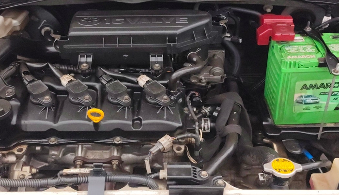 2014 Toyota Etios G, Petrol, Manual, 43,706 km, Engine View