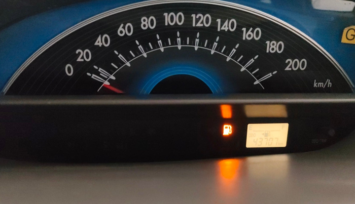 2014 Toyota Etios G, Petrol, Manual, 43,706 km, Odometer Image