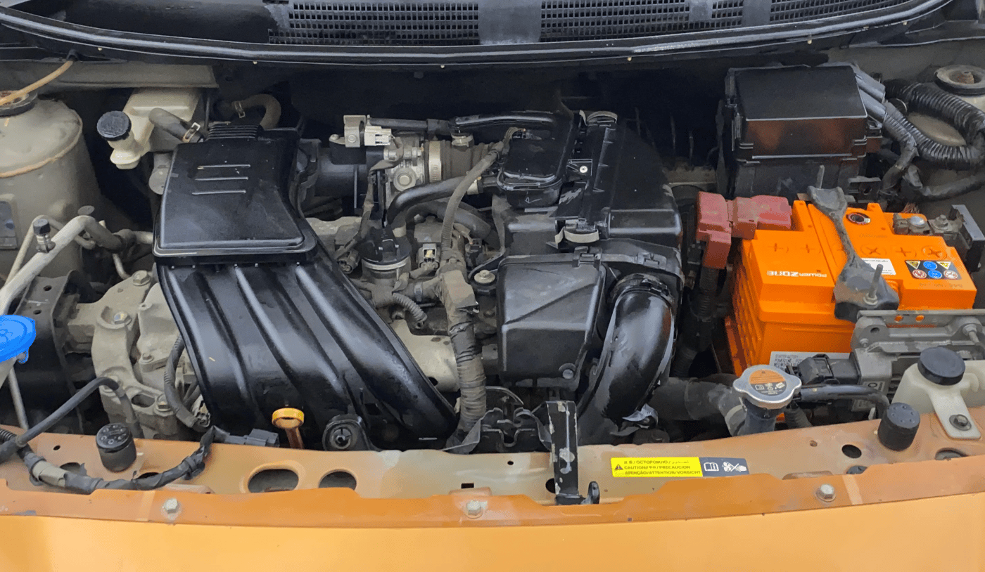 2017 Nissan Micra XV CVT, Petrol, Automatic, 39,108 km, Engine View