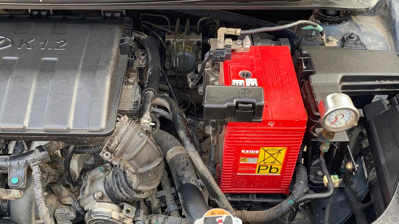 2022 Hyundai GRAND I10 NIOS SPORTZ 1.2 KAPPA VTVT CNG, CNG, Manual, 69,032 km, Engine View - Left