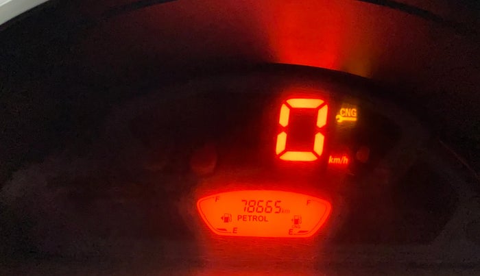 2021 Maruti S PRESSO LXI CNG, CNG, Manual, 78,653 km, Odometer Image