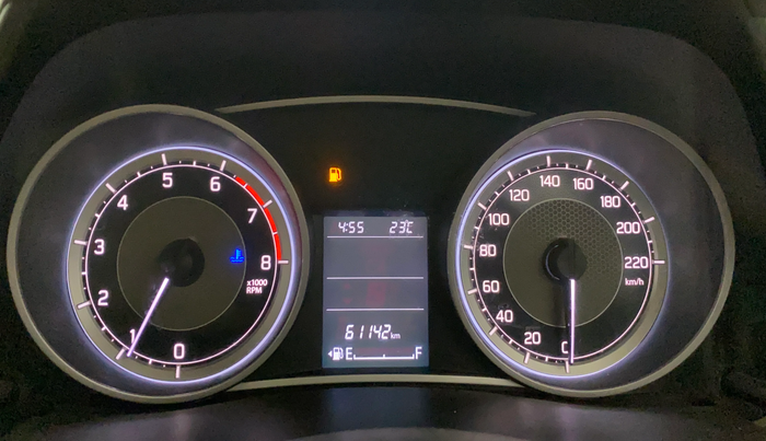 2018 Maruti Dzire ZXI PLUS, Petrol, Manual, 61,137 km, Odometer Image