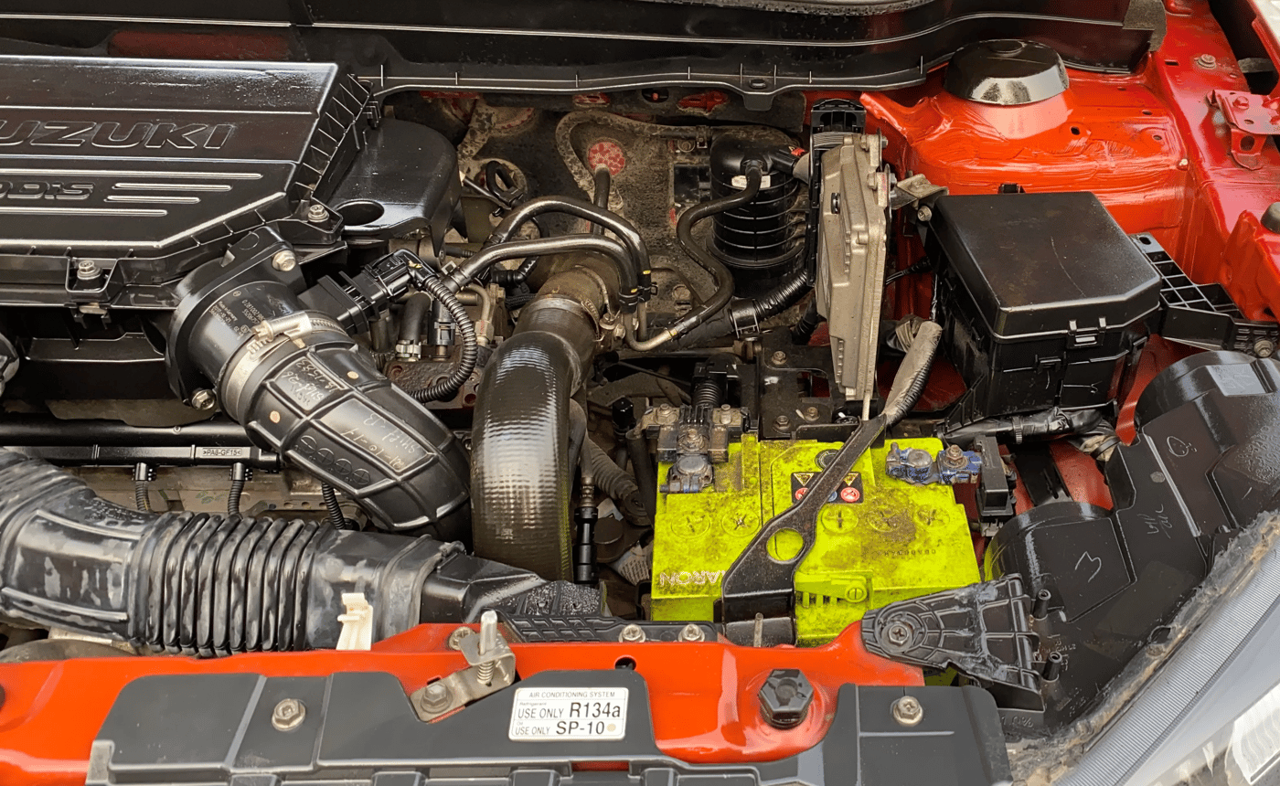 2017 Maruti Vitara Brezza ZDI PLUS DUAL TONE, Diesel, Manual, 98,175 km, Engine View - Left