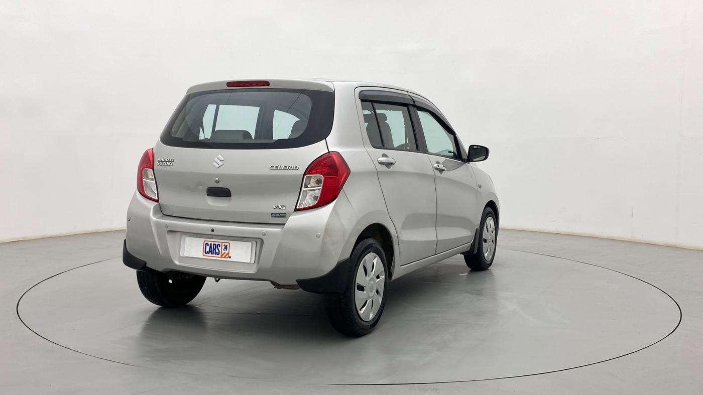 2014 Maruti Celerio VXI AMT, Petrol, Automatic, 72,041 km, Right Back Diagonal