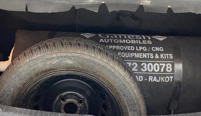 2014 Hyundai Grand i10 ASTA 1.2 KAPPA VTVT, CNG, Manual, 79,567 km, Boot Inside