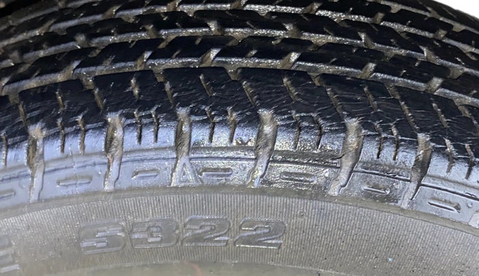 2017 Maruti Alto K10 VXI, Petrol, Manual, 17,877 km, Left Rear Tyre Tread