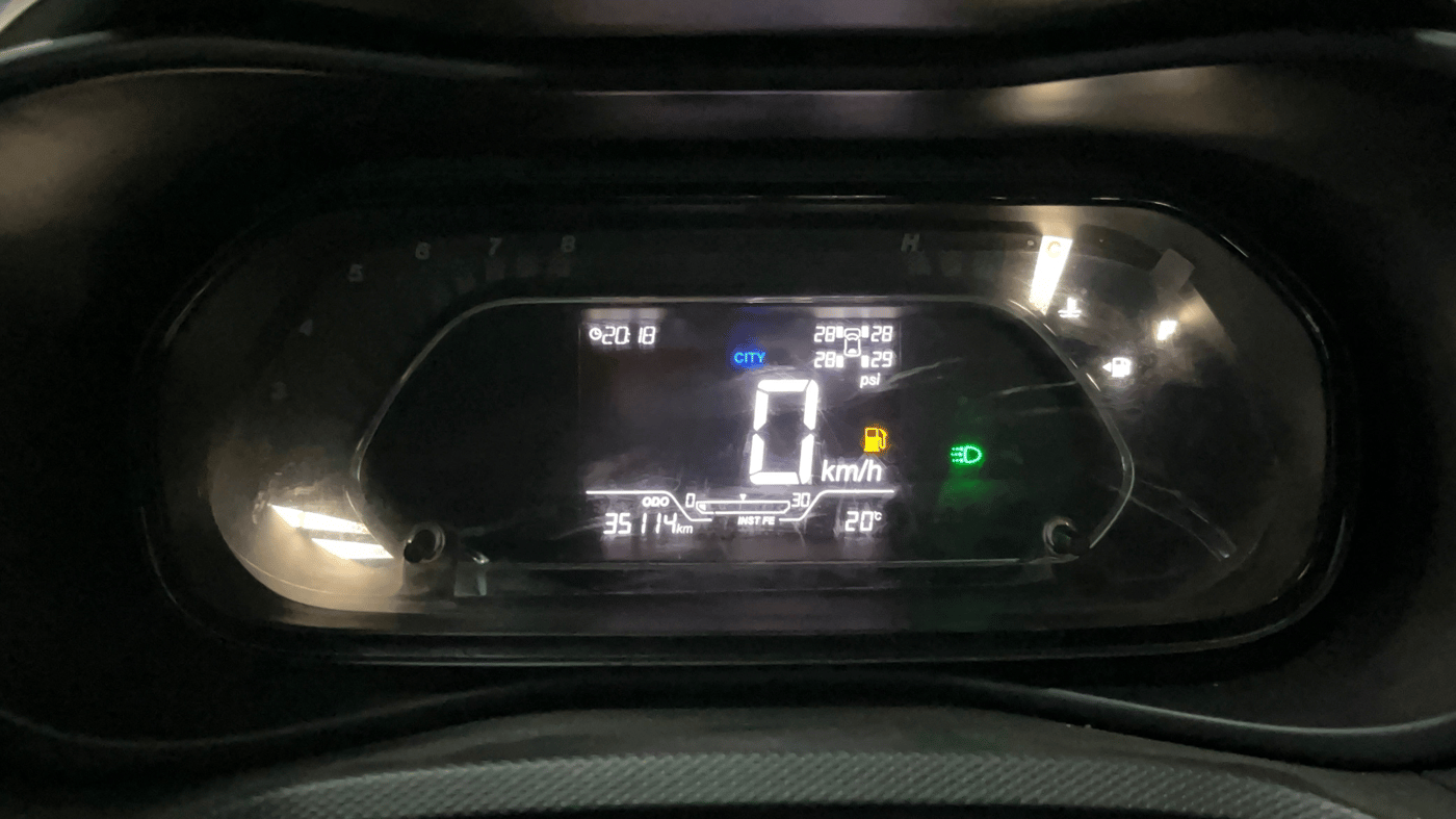 2023 Tata NEXON XZ PLUS PETROL SUNROOF DARK EDITION, Petrol, Manual, 35,144 km, Odometer Image