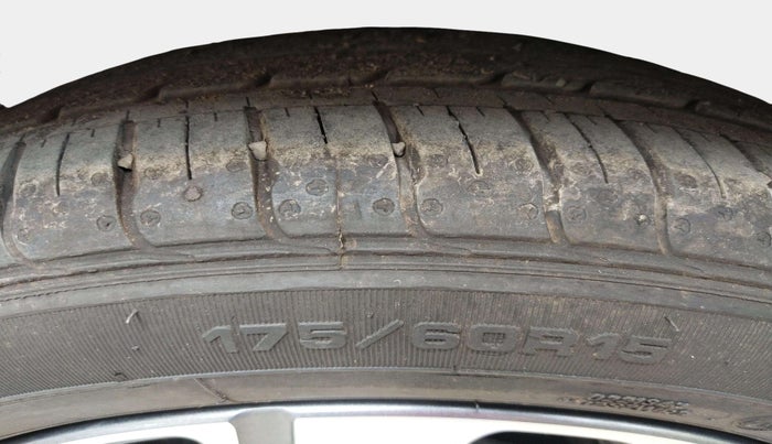 2024 Hyundai AURA SX 1.2 CNG, CNG, Manual, 11,711 km, Right Rear Tyre Tread