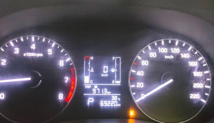 2016 Hyundai Creta SX PLUS AT 1.6 PETROL, Petrol, Automatic, 69,207 km, Odometer Image