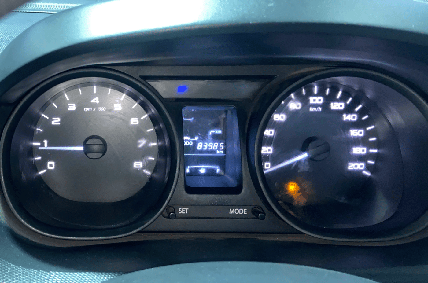 2018 Tata Tiago XT PETROL, CNG, Manual, 83,967 km, Odometer Image