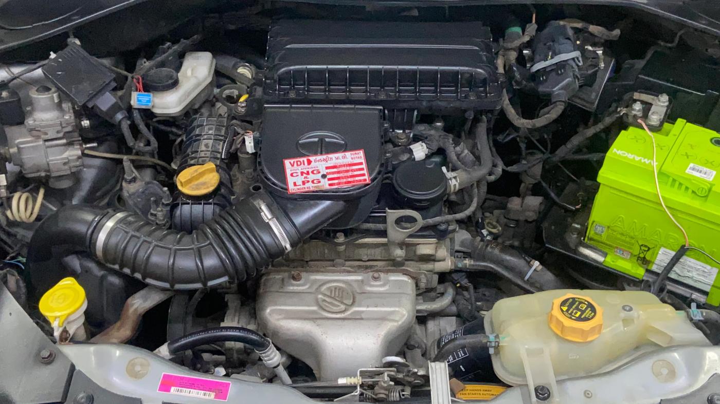 2018 Tata Tiago XT PETROL, CNG, Manual, 83,967 km, Engine View