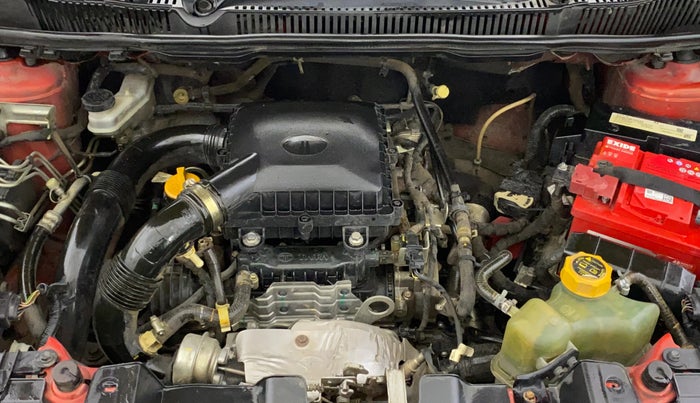 2021 Tata NEXON XZ PLUS (O) PETROL, Petrol, Manual, 1,04,667 km, Engine View